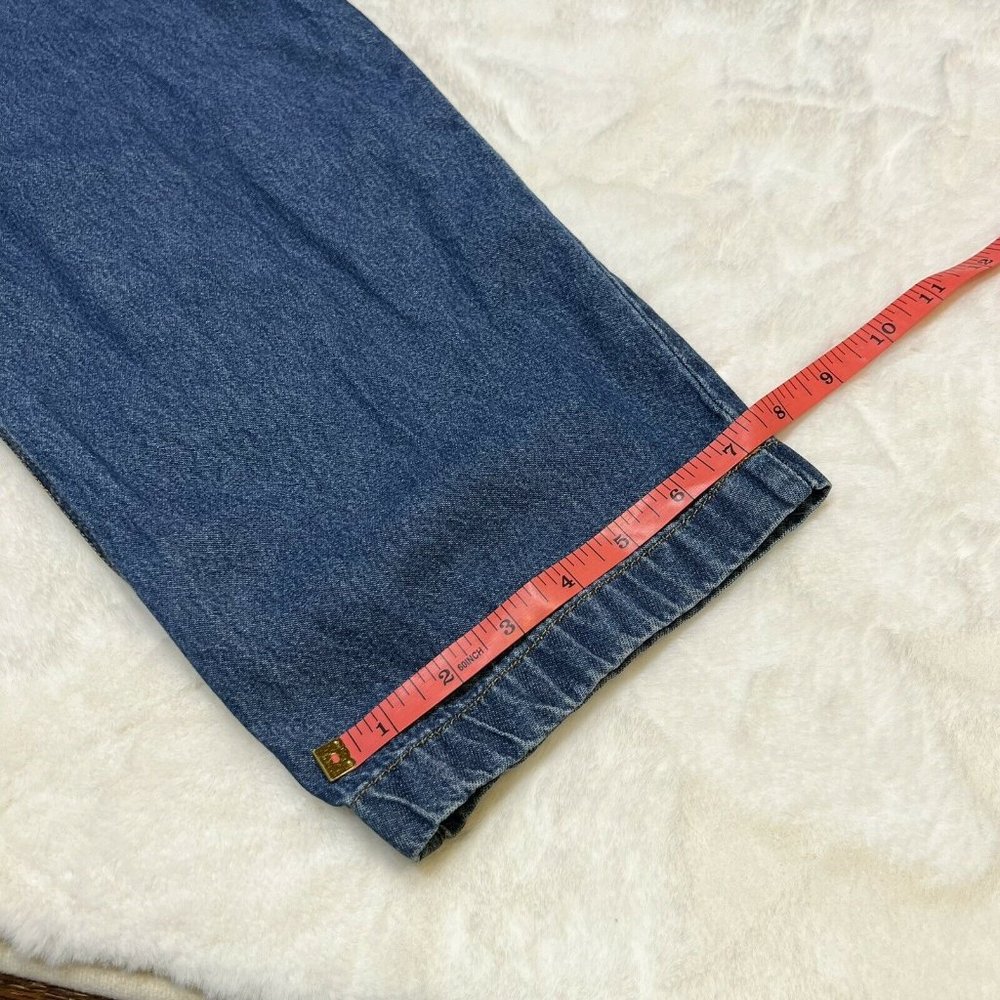 Announcements Maternity Denim Overalls Women’s Size Medium Vintage - Picture 9 of 9